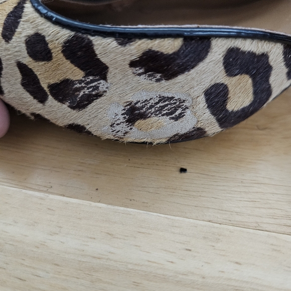 J. Renee Leopard Animal Print Halley Slingback Pointed Toe Heels Shoes. Size 9. - Picture 8 of 8